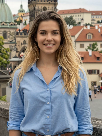 Milena, 25-year-old Czech woman from Prague seeking a committed American partner for marriage